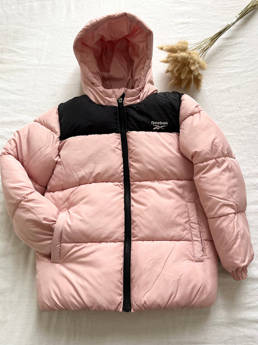 🧥 Parka Reebok Fille – Tailles 5 à 8 ans🌸